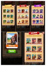 coin master carte mazzo da 4 costa 2.50€ da 5 3.00€ e da 6 3.50 €e carte rare 2.