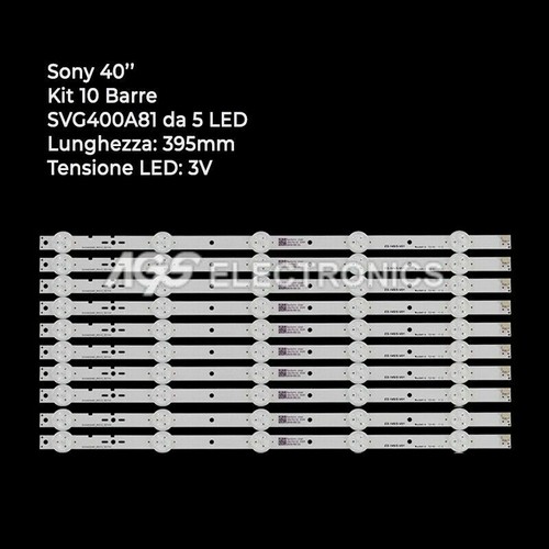 Barre led sony bravia 40 - barre,