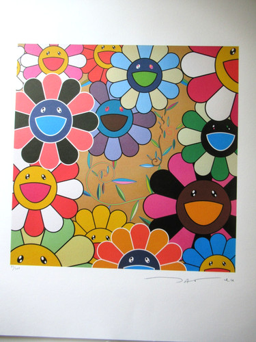 Takashi murakami litografia - murakami:,