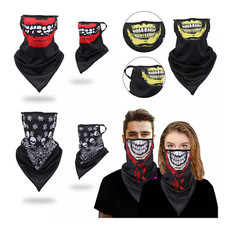Poliestere Moto Maschera Collo