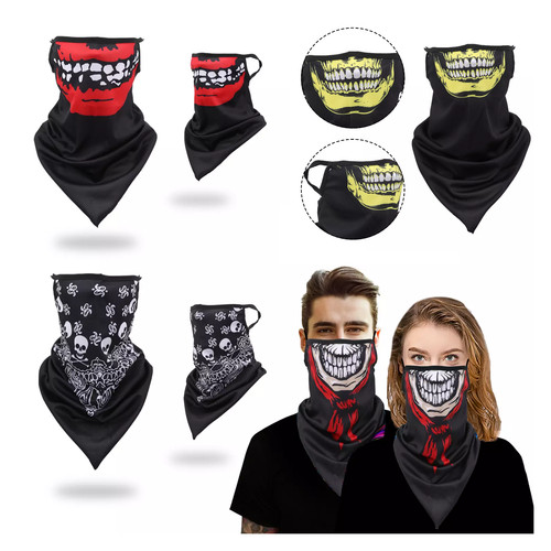 Poliestere moto maschera collo - maschera,