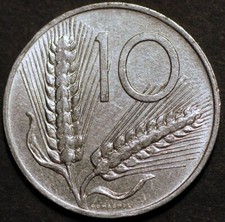 Italy 10 Lire 1981 KM# 93