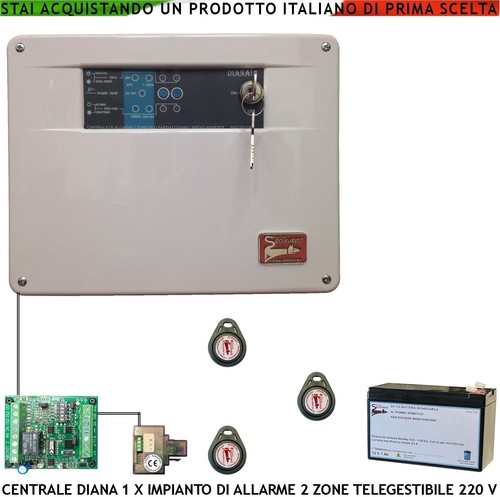 Centrale antifurto diana - diana, 2