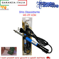 Aspiratore a Pompa WS-211 Elettrico 220V Succhia Stagno Dissaldatore Aspira