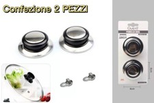 Pomello inox per coperchio - pomello,