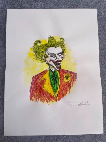 Tim burton painting - painting, on