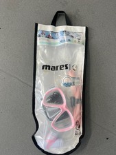 maschera e boccaglio rosa