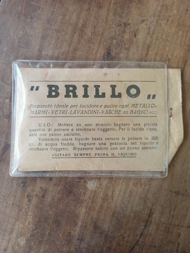 Busta sapone detersivo brillo - detersivo,