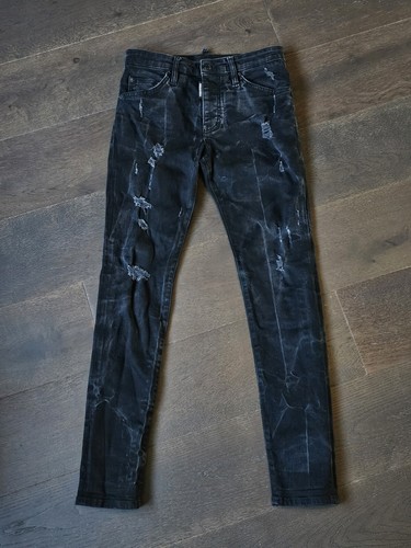 Jeans uomo dsquared2 nero - uomo, slim