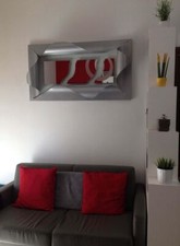 CORNICE Specchio FERRO BATTUTO
