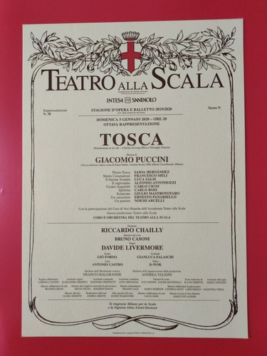 Tosca locandina da - tosca,