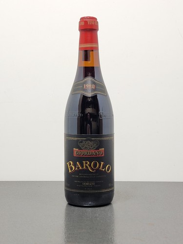 Barolo giordano 1980 - barolo,