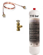 Kit azoto con rubinetto tubo