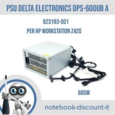 Alimentatore DELTA ELECTRONICS DPS-600UB A PSU HP Workstation Z420 623193-001