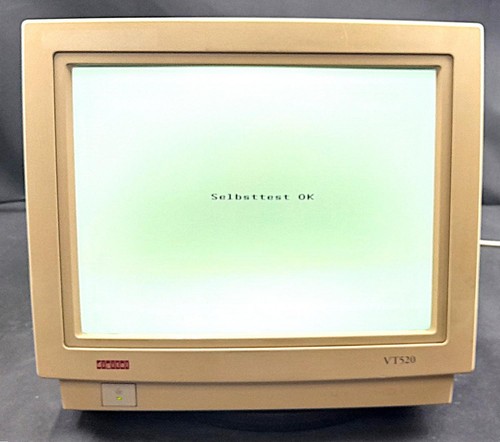 Dec digital vt520 - vt520-a6, ascii