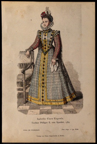 1880ca infanta spagnola in - -,