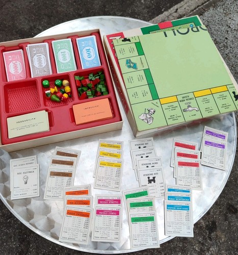 Monopoli gioco vintage - gioco, scatola