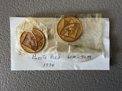 Medaglie porto rico 1974 - medaglie,