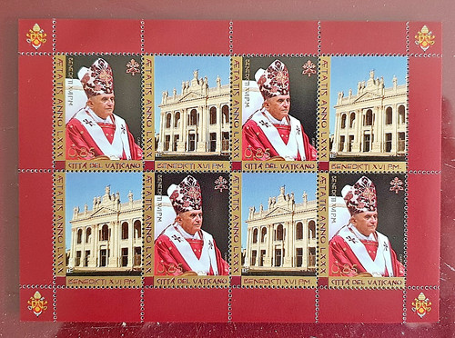 Francobolli benedetto xvi - francobolli,