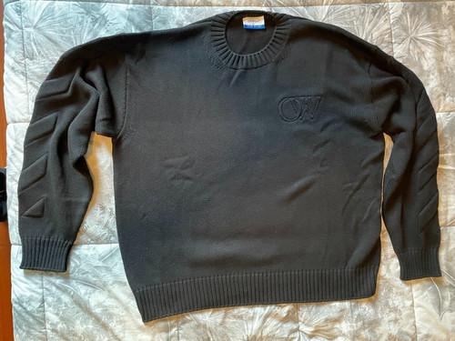 Maglione off white nero - maglione, off-white
