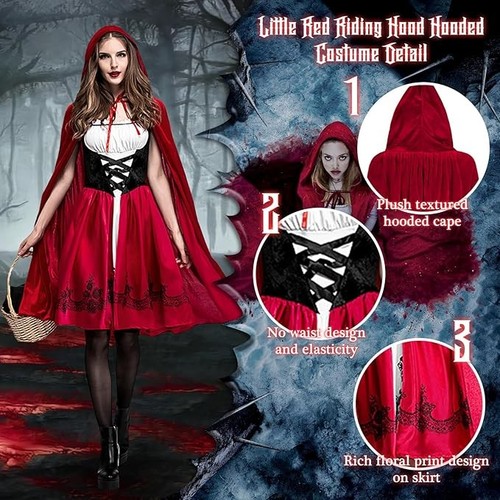 Costume cappuccetto rosso - cappuccetto,