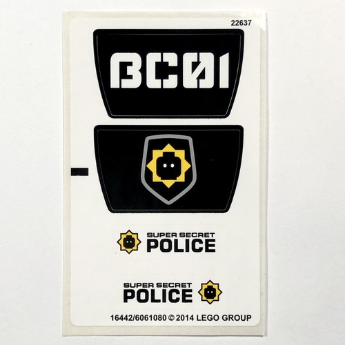Lego sticker sheet 70802 - lego,
