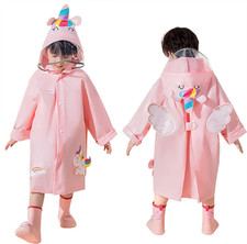 Bambini Poncho Pioggia Con