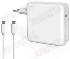 Alimentatore per Mac Book Usb C 96 W, Caricatore Alimentatore Ricarica rapida, A