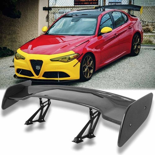Carbon rear trunk spoiler - carbon,