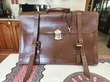 BORSA 24 ORE VINTAGE DA UOMO IN CUOIO MADE IN ITALY VINTAGE MEN'S LEATHER BAG