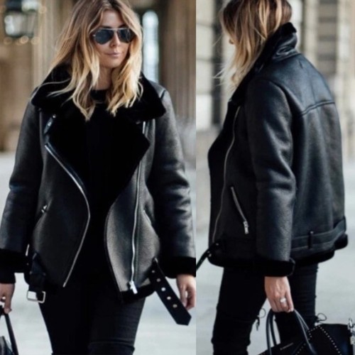 Giacca moto zara nera ecopinta - giacca,