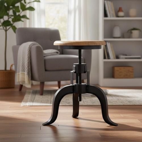 Sgabello bar seduta legno - , nero