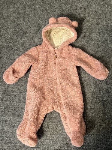 Tuta sherpa orecchie orso - , rosa