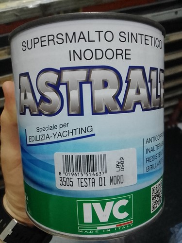 Smalto marino astrale testa - smalto,
