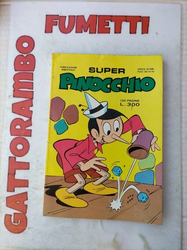 Super pinocchio anno 1975 - super,