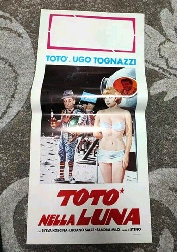 Locandina film toto - toto', sulla