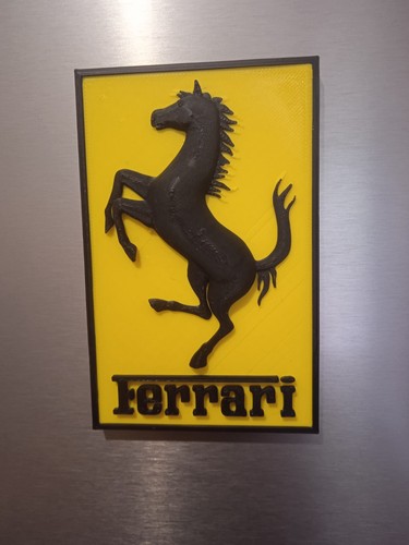 Ferrari stemma calamita - 3d,