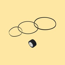 Cinghia Rullo di Pressione = Kit 1 per Cassette Deck JVC KD-35