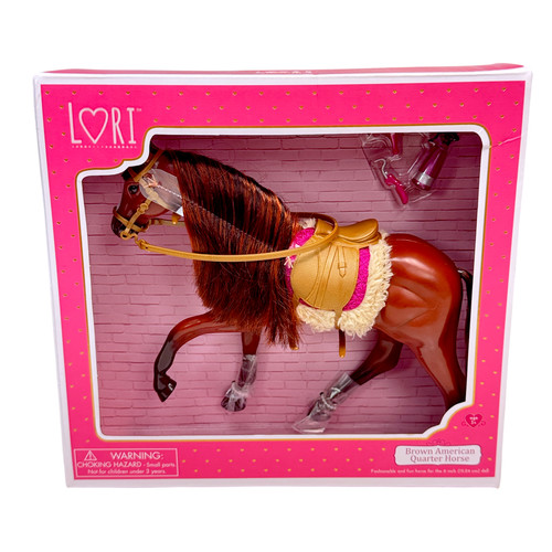 Brow american quarter horse - american,