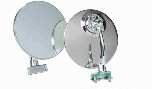 Specchio cromato per fiat 500 - specchio,