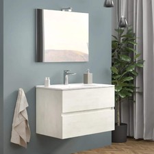 Mobile bagno sospeso 80 cm in