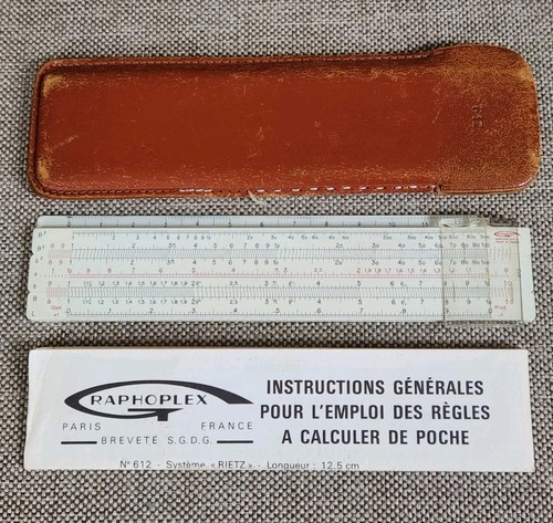 Règle calculs graphoplex - à,