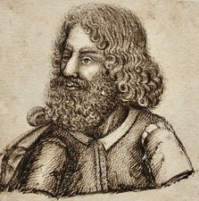 Ritratto di uomo barbuto con