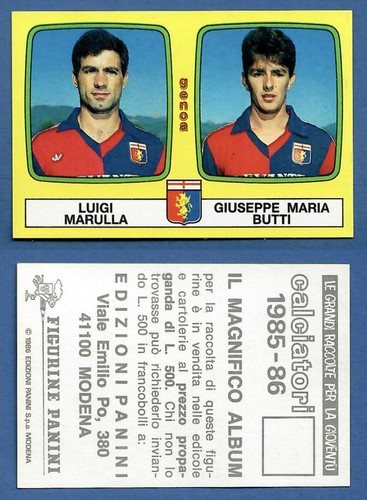 Figurina calciatori panini - figurina,