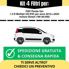 Kit tagliando filtri - 4, per