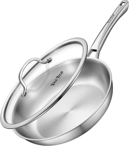 Padella acciaio inox - padella, in