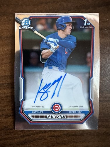 2026 bowman kade snell chrome - 2026,