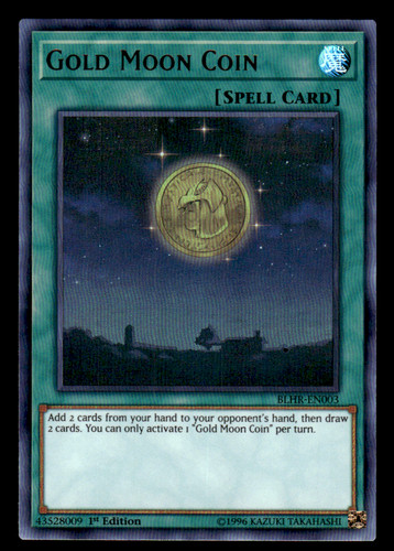 Moneta luna oro yugioh - moneta,