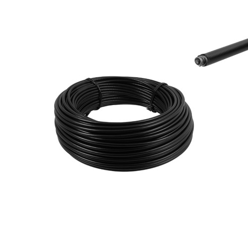 Rotolo guaina nera 5 mm - guaina, m