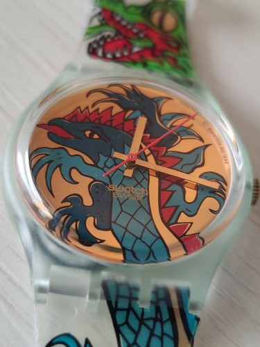 Swatch gent green dragon - gent,